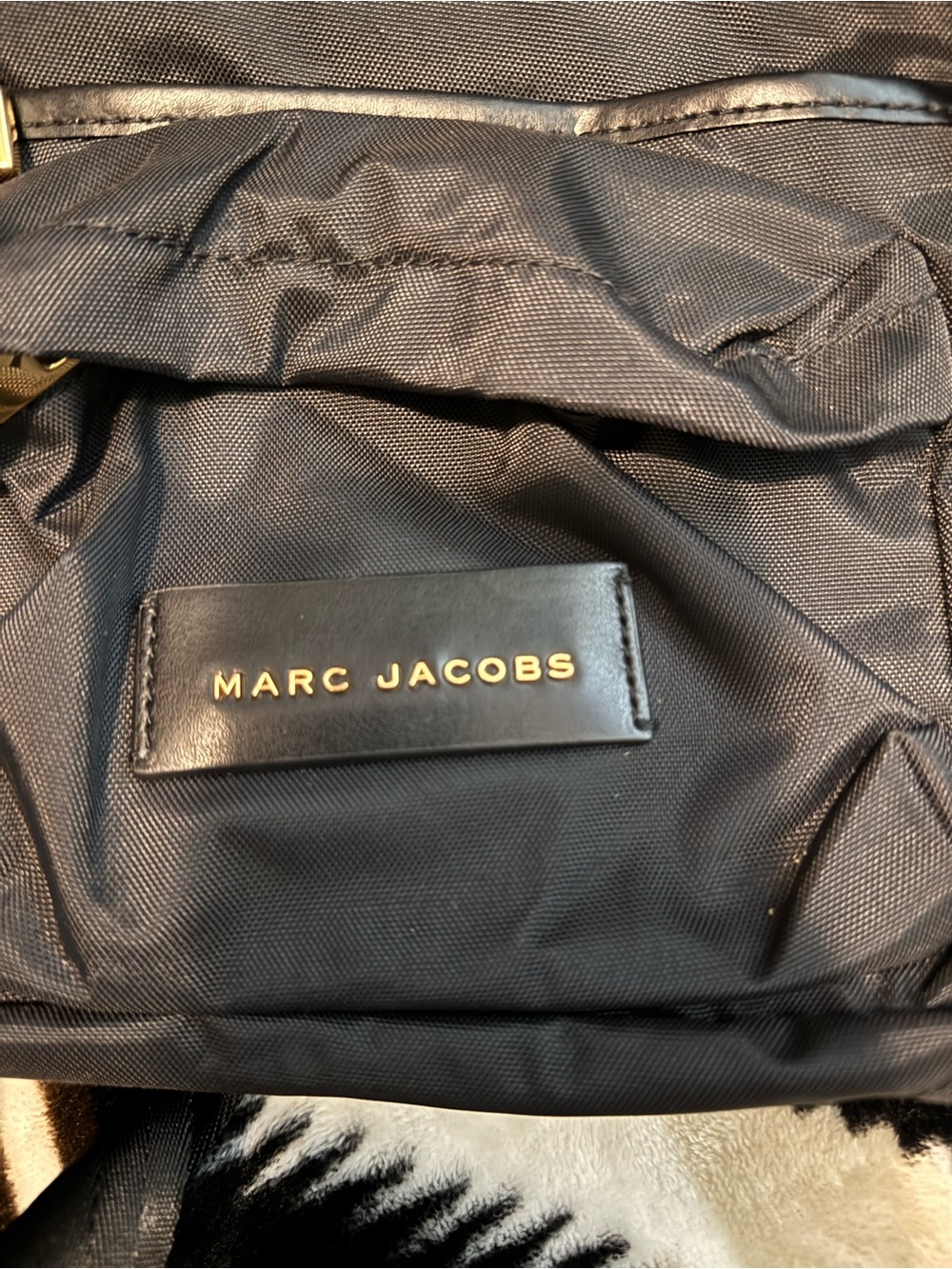 Marc Jacobs Black small women’s Nylon Backpack - Black